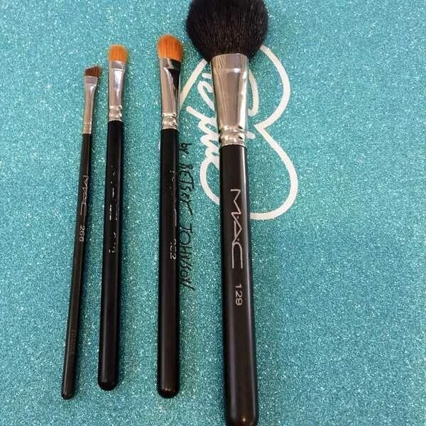 RARE VINTAGE MAC COSMETICS Brush #266 France Brush #252 Japan Brush #129  Japan | eBay