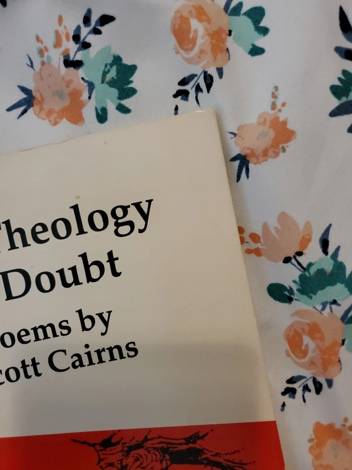 CAIRNS, Scott. The Theology of Doubt. CSU Poetry Center, 1985. SIGNED; Very Good - Image 4 of 4