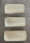 Clinique Lot Of 3 Mild Facial Soap Sealed 1.5 Oz Bars Deluxe Sample Sz FreeShip