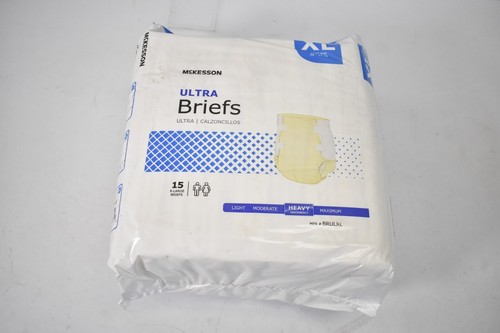 Lot of 30 McKesson Ultra Heavy Absorbency Briefs XL Size 58" To 64" Disposable - Picture 2 of 8