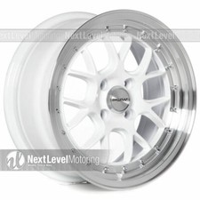 Circuit Cp27 15x7 4x100 35 White Wheels Rims Fits Acura Integra Dc2 Gsr Stance