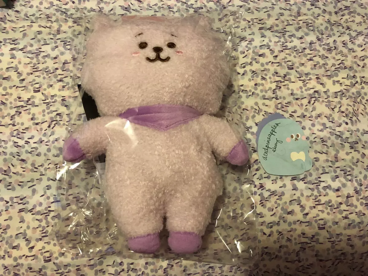 BT21 Line Friends RJ Seokjin Mascot Purple Plush Official