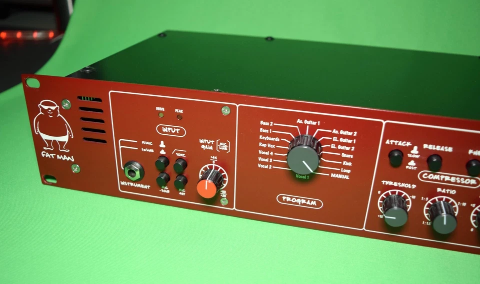 TL Audio Fatman 2 Fat Valve Compressor & Mic Pre Amp - FREE POSTAGE! - Image 2 of 4