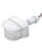 EDISHINE Motion Sensor, Automatic Dusk to Dawn, 240 Degree Replacement White