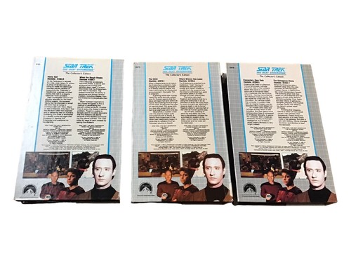 Star Trek Next Generation VHS Collector's Edition 24 Tape Lot Columbia - Picture 4 of 10