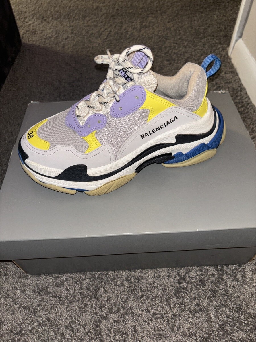 靴 BALENCIAGA tripleS 38 balenciaga triple s 38 white | eBay