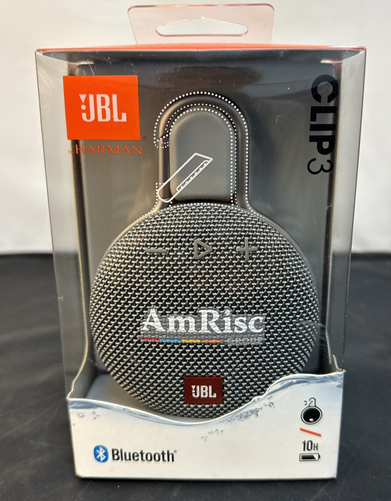 JBL Harman Clip3 Bluetooth Waterproof Speaker Factory Sealed Unopened (Branded)-image