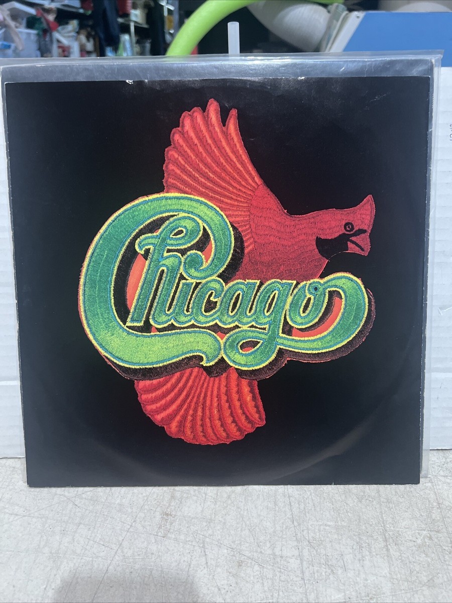 Chicago - VIII Vinyl Record LP w/ Poster & Iron On 1974 Columbia