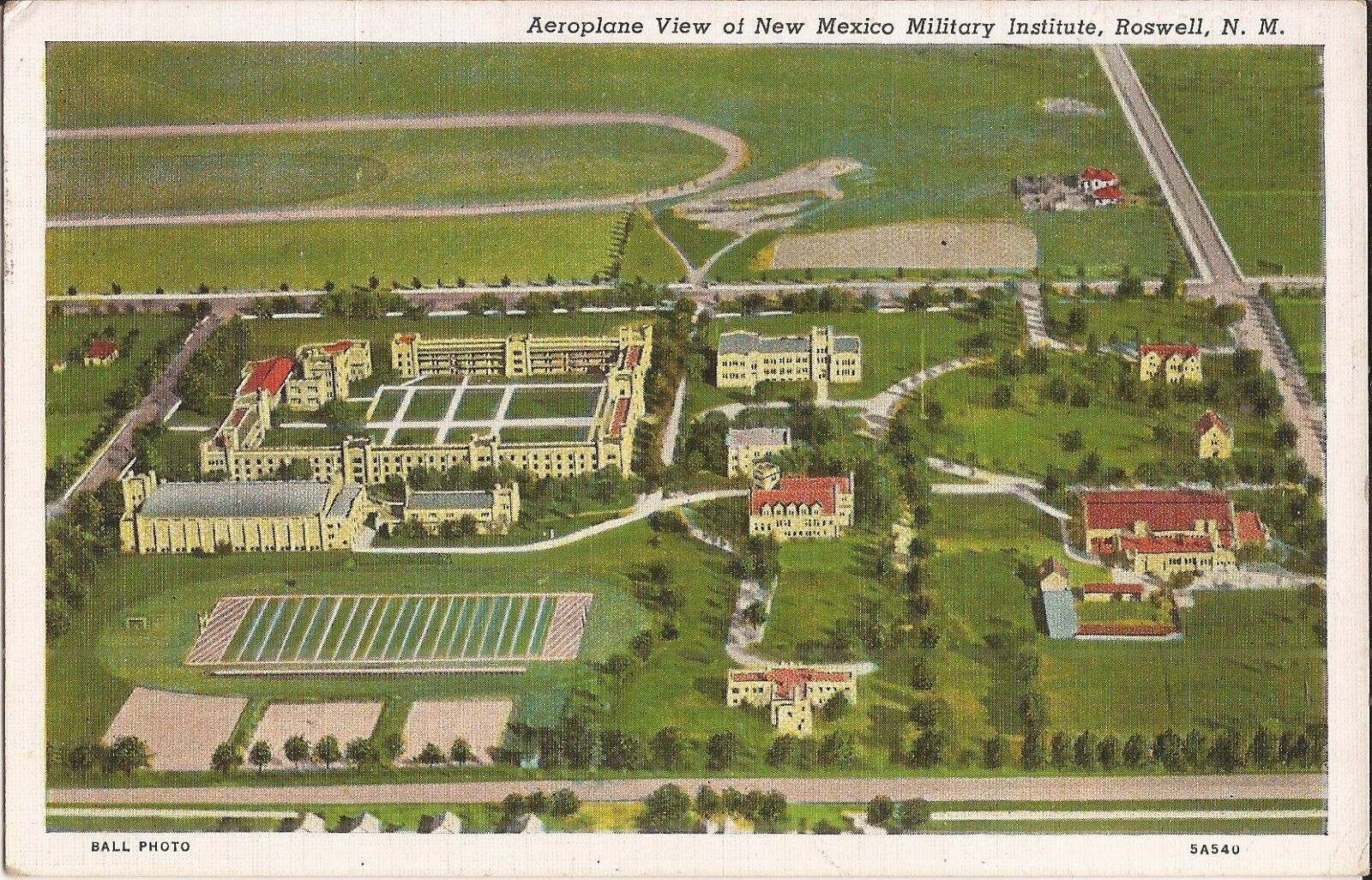 New Mexico Military Institute. Roswell. New Mexico. USA Stock