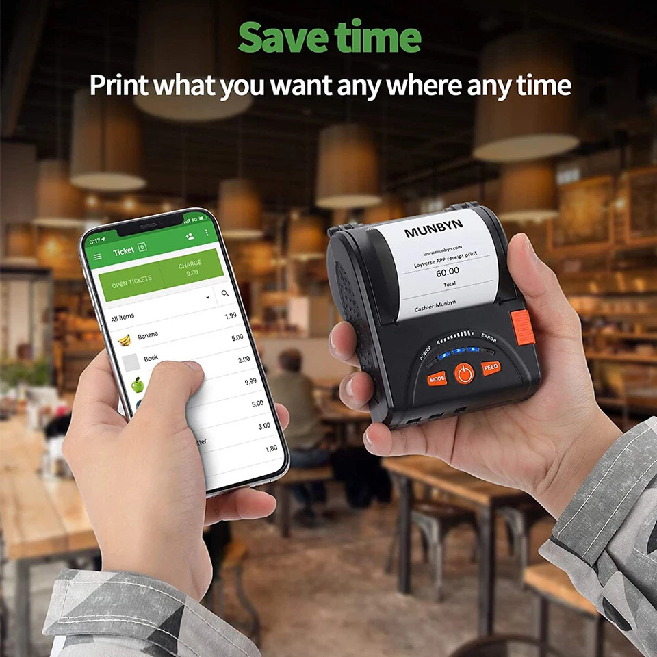 Papel térmico 2 1/4 x 50' 50 rollos tarjeta de crédito y caja registradora POS papel de recibo Foto 4 de 4