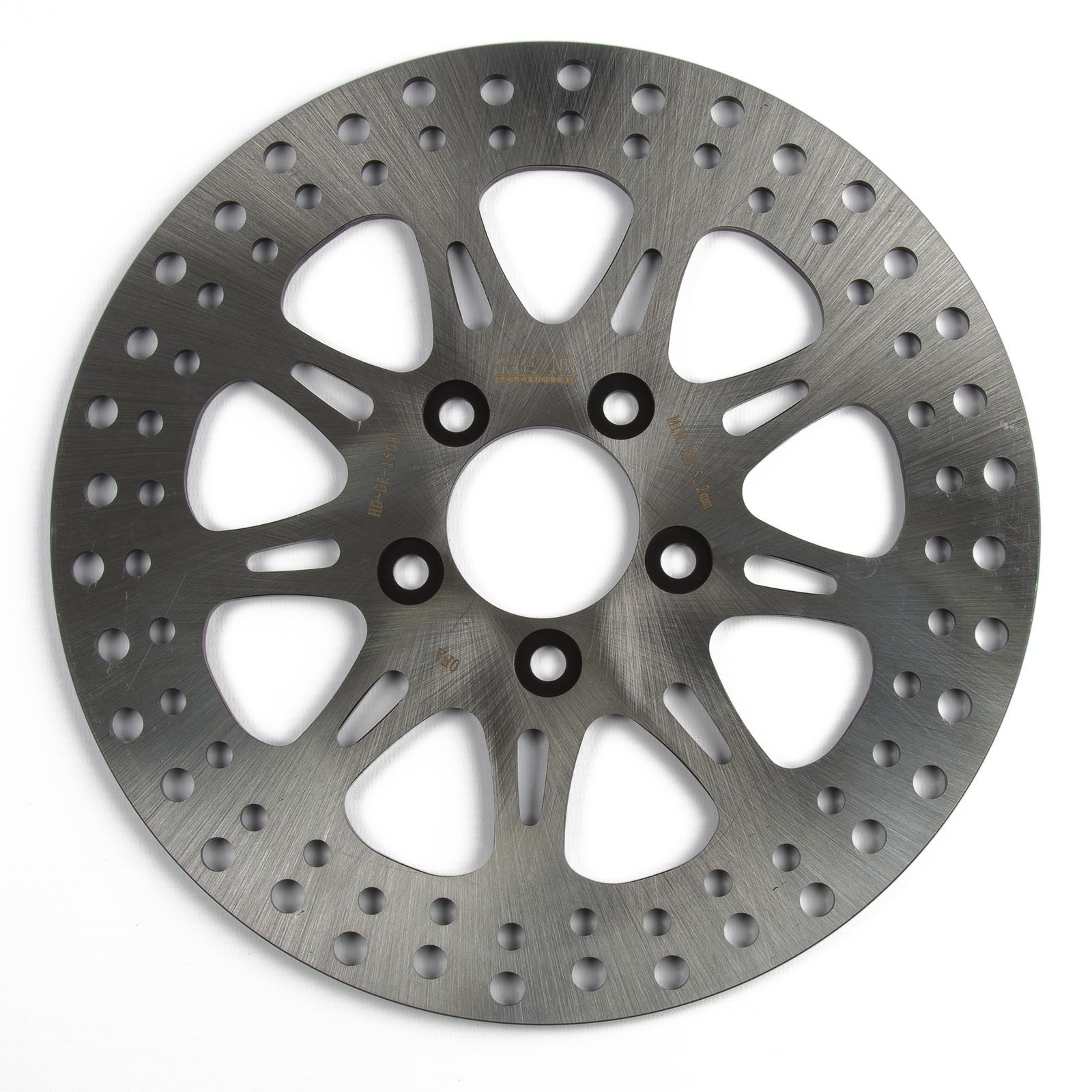 Rezo Stainless Steel Rear Brake Disc for Harley-Davidson FLSTF Fat Boy 08-08