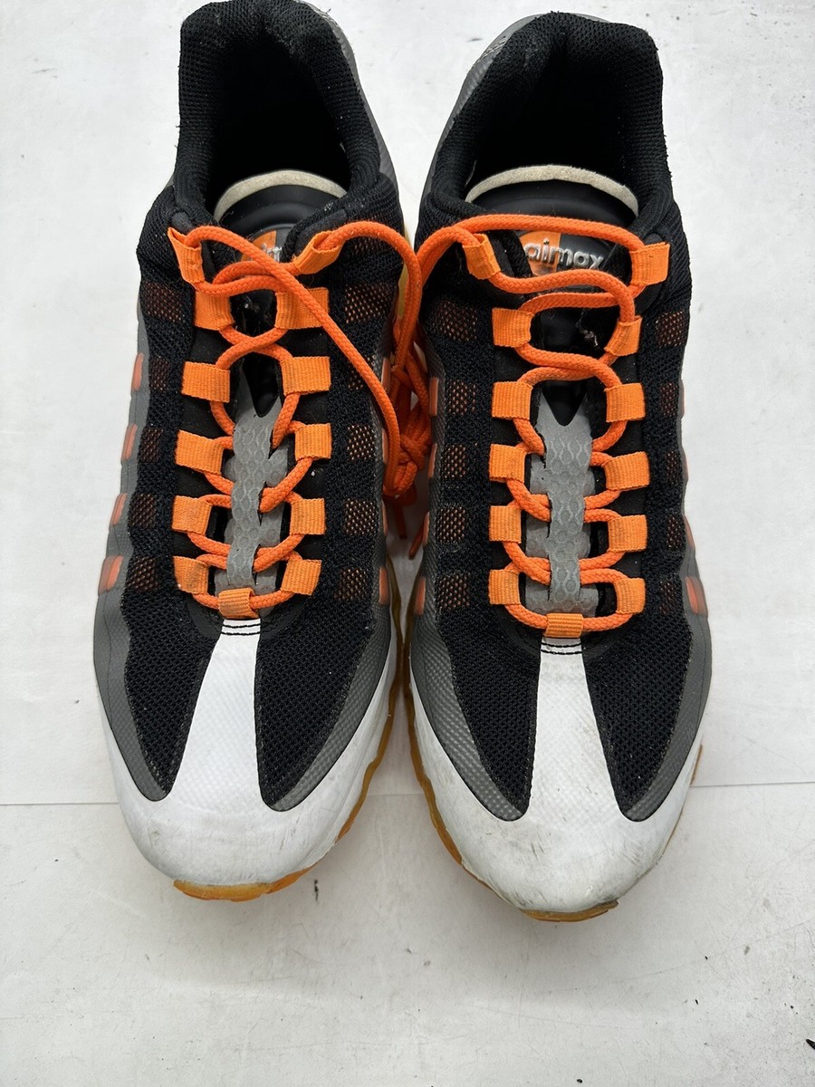 Nike Air Max 95+ BB Orange Silver Men Size 10 (511307-081)