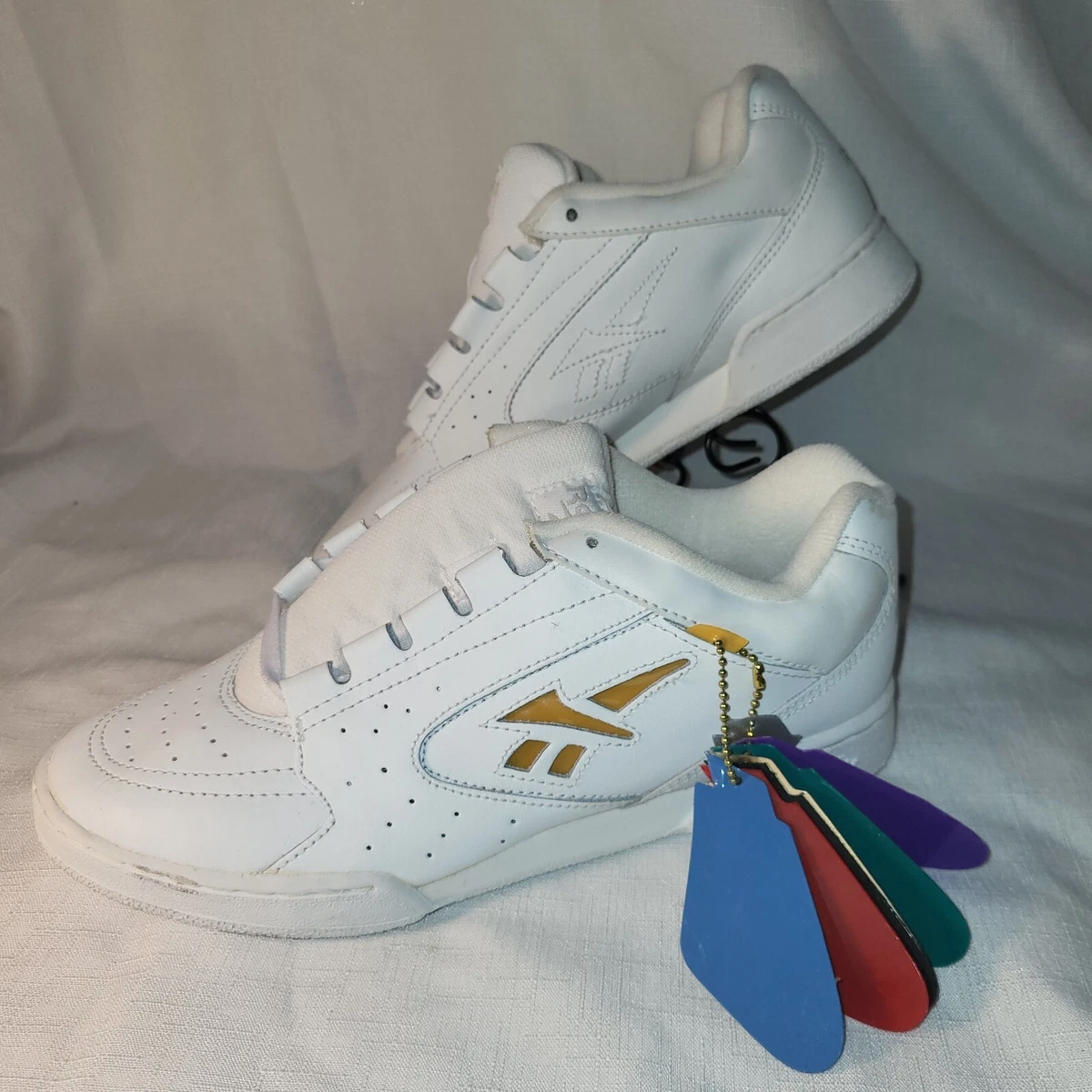 Reebok Cheerleader Shoes White Vintage Comfort Sneakers US Sz 8