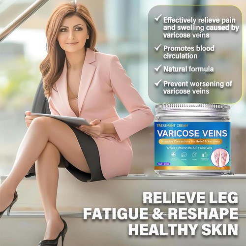 Varicose Veins Cream Varicose Veins Treatment for Legs Spider Vein Cream - Picture 9 of 12
