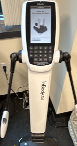 InBody 270 Bioelectric Impedence Analyzer Digital Body Fat Analyzer White Black