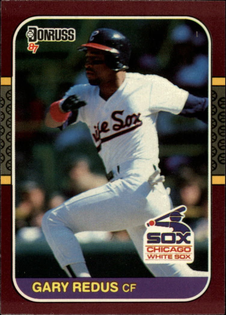 1987 Donruss Opening Day #229 Gary Redus - BB
