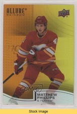 2021-22 Upper Deck Allure Rainbow Orange Yellow Matthew Phillips #R-39 READ 4z8