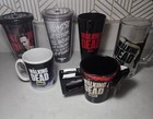 The Walking Dead Mugs, Tumblers, Heavy Glass Mugs AMC Lot of 6 — photo 2