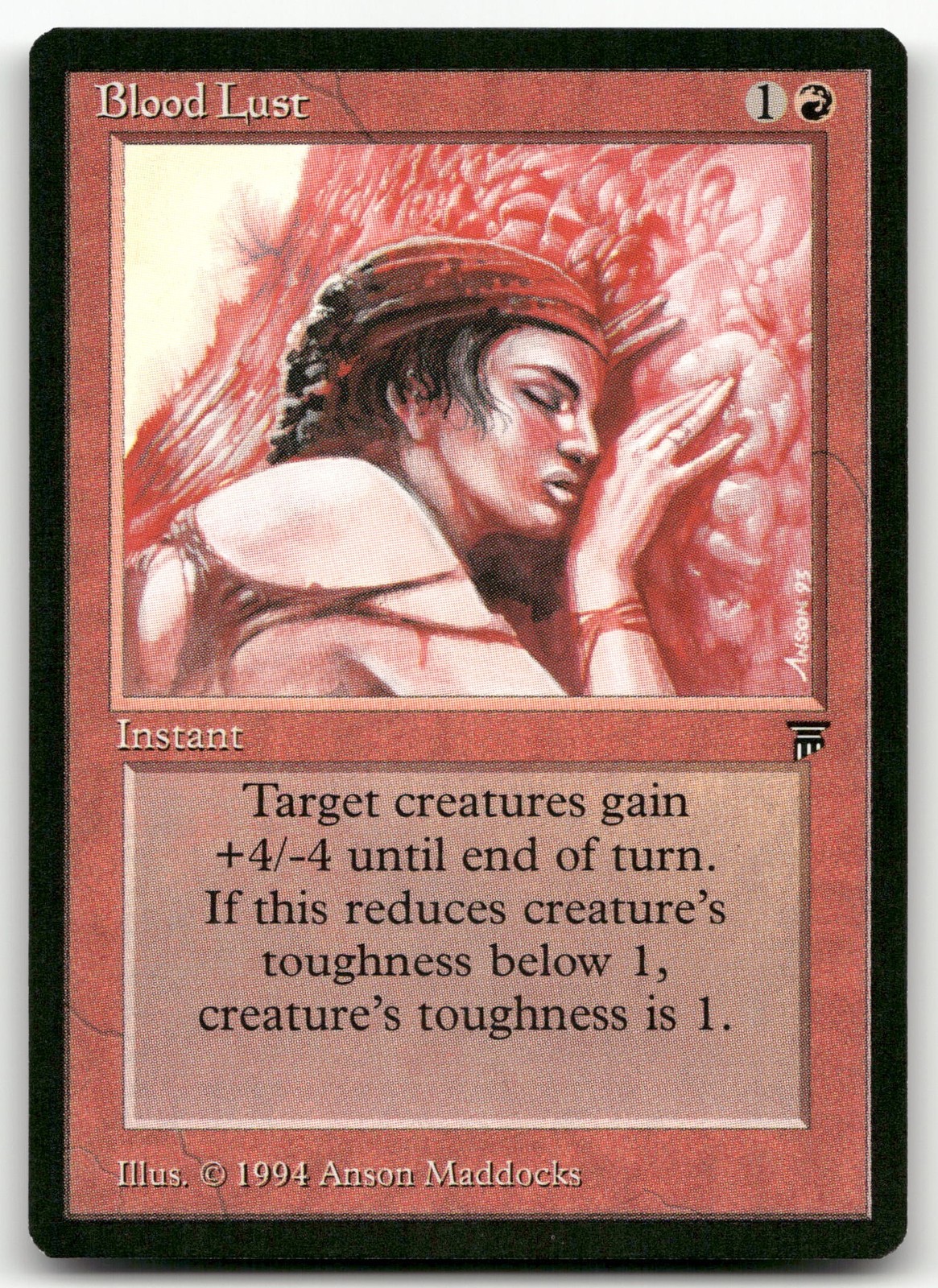 Blood Lust (NM) Legends LEG Magic MTG