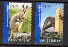 2007 Australian FDC - Country to Coast  2 Int. Stamps - FU Sheet Stamps