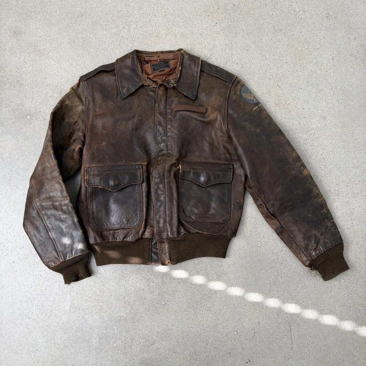 The Real McCoy's Leather Outer Shell Coats, Jackets & Vests for