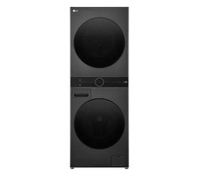 Image of LG WashTower WT1210BBTN1 WiFi-enabled 12 kg/10 kg Washer Dryer - Black