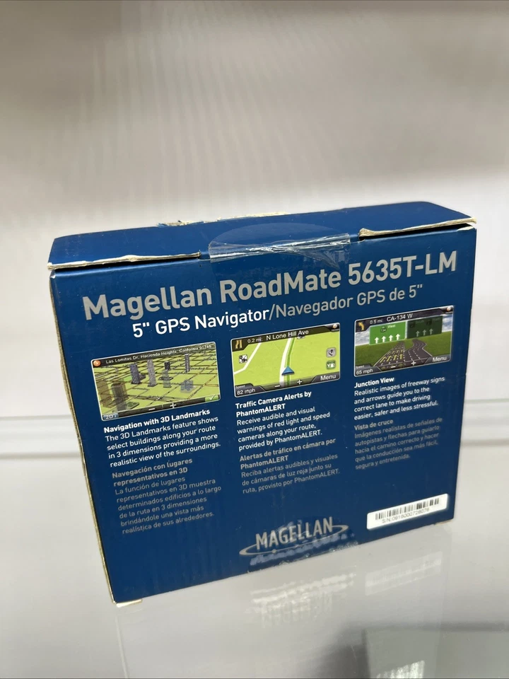 Magellan Roadmate 5635T-LM 5” GPS Navigator New Sealed - Image 3 of 4