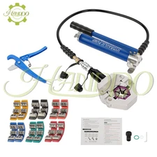 Manually Operated AC Hose Crimper 7842B Separable Hydraulic Hose Crimper Kit