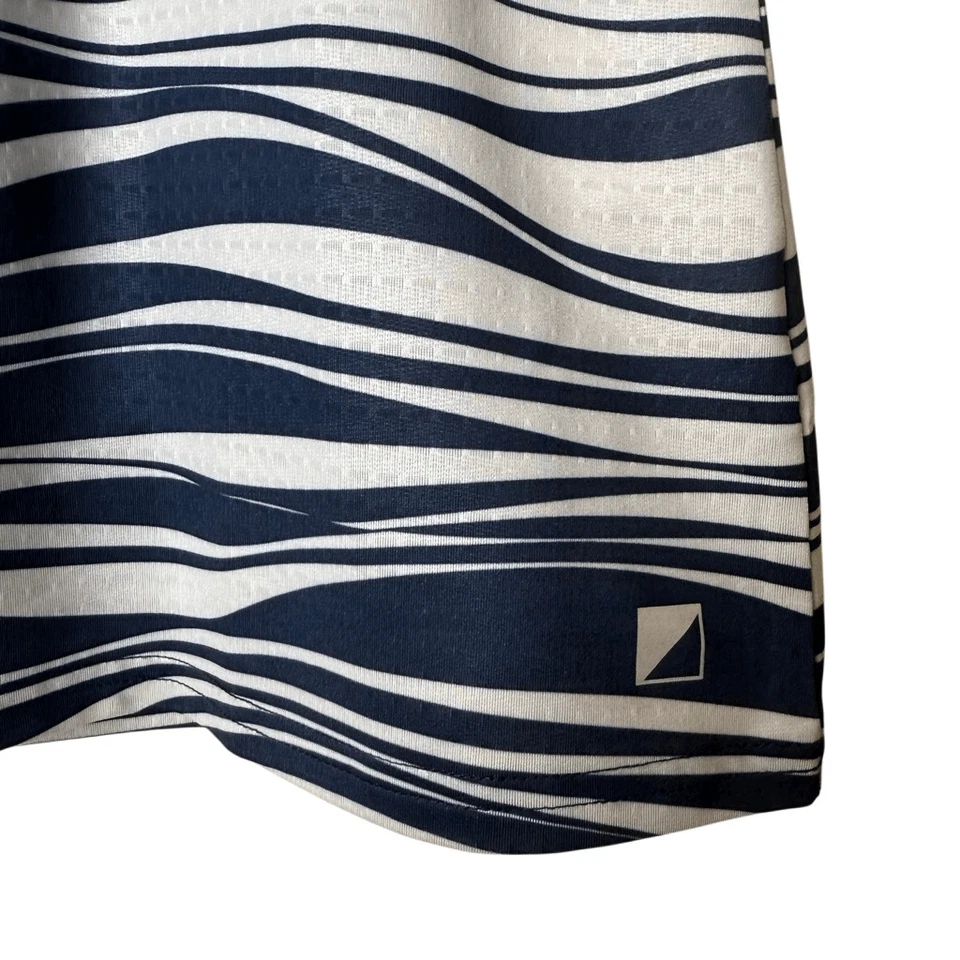 Falda Bette & Court Azul y Blanco Tenis, Golf, Pickleball Talla S Activa, Exterior Foto 3 de 4