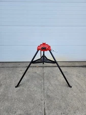 Reed Tool 02306 R450+ Tristand Portable Chain Vise 1/8" To 6” Pipe Used