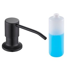 Sink Soap Dispenser w/ 13oz Soap Bottle for Kitchen Sink Built In Soap Dispenser