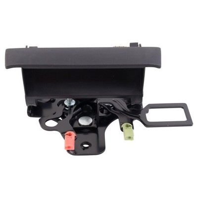 TRQ Tailgate Handle & Bezel Kit W/ Lock & Camera Hole – Textured Black For Chevy GMC Sierra/Silverado 2007-2014