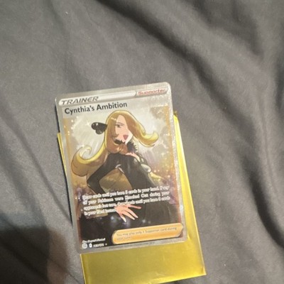 Pokemon TCG Cynthia's Ambition 169/172 Brilliant Stars Full Art Holo UR EN 2022