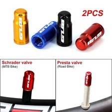 2pcs Cnc Aluminum Bike Valve Caps Avfv Schrader Presta Dustproof Nozzle Cover 2pcs Cnc Aluminum Bike Valve Caps Avfv Schrader Presta Dustproof Nozzle Cover