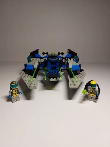 LEGO Space Unitron Star Hawk II 1789 Complete Set Spaceship Minifigures Manual