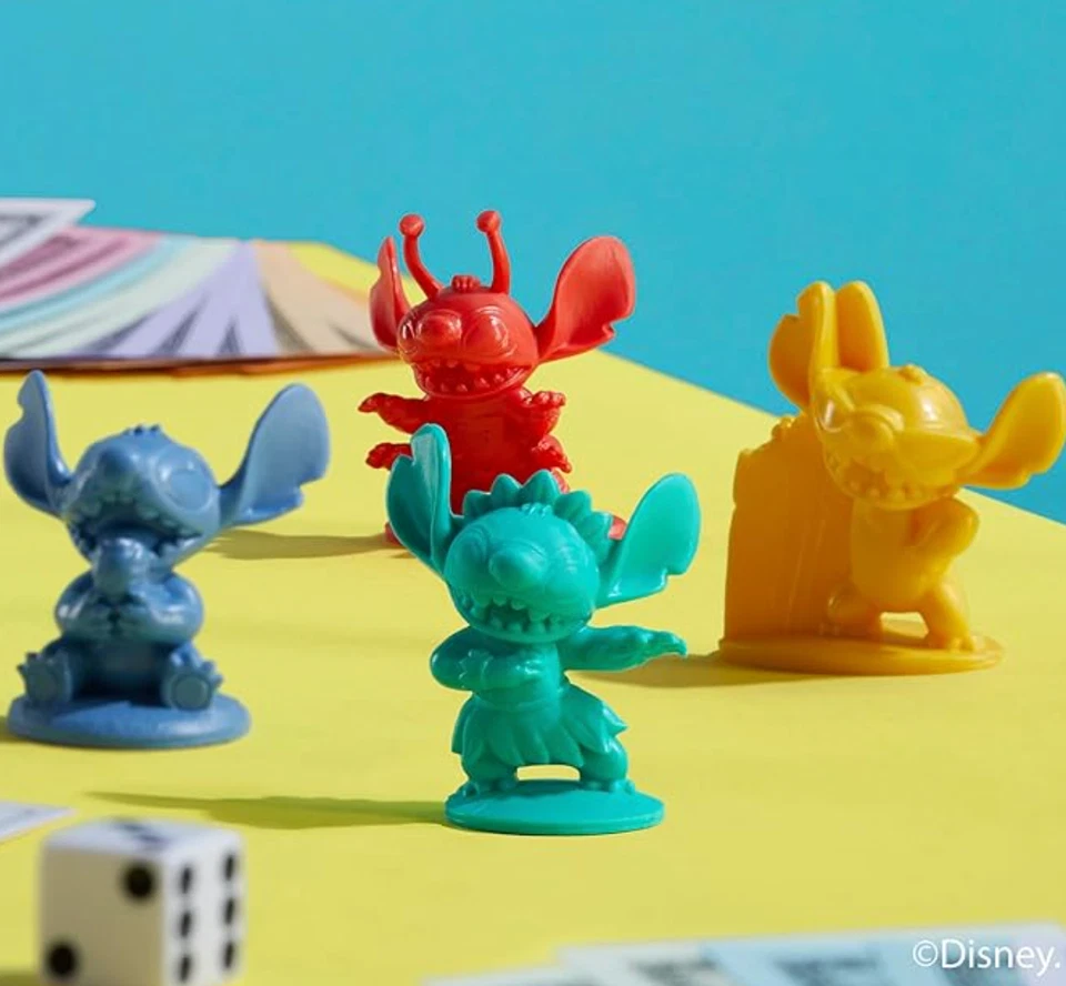 Brand-New Disney Stitch Monopoly Board Game | English Version | Ages 8+ — 第 2/4 张图片