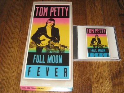 Tom Petty Full Moon Fever Longbox and cd  Free Fallin I Won't Back Down