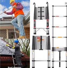 Telescopic Ladder Stainless Steel,load 150kg, Convenient Extendable ,For Pulling