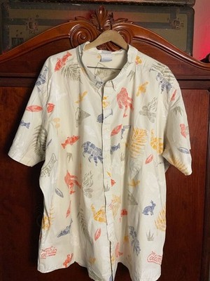 Columbia Sportswear Company Short Sleeve Button Down Shirt 4X