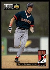 Greg Blosser 1994 Collector's Choice #2 Red Sox MLB READ FREE SHIP AutographDen