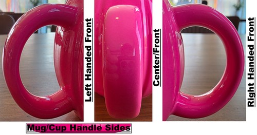 Starbucks Fall 2023 Neon Hot Pink Pumpkin Halloween 12 Oz Mug Cup Great Shape - Picture 5 of 9