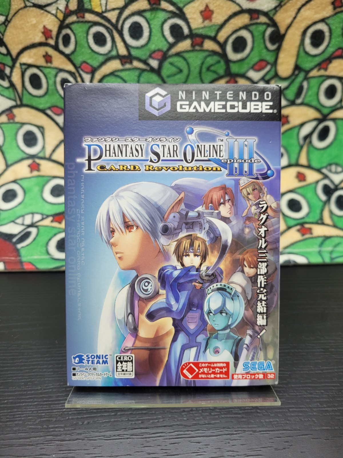 Phantasy Star Online III Card Revolution ️ Nintendo GameCube ️ NTSC-J