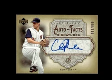 2006 Upper Deck Artifacts Cliff Lee Auto-Facts Autograph Auto /800 NM