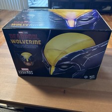 Marvel Legends Wolverine Premium Roleplay Electronic Mask Deadpool With Stand