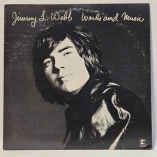 Jimmy Webb - Words And Music - 1970 Rock - EX - Ultrasonic Clean