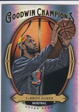 LEBRON JAMES Los Angeles Lakers Basketball Upper Deck Champions FOIL INSERT LE