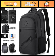 Water Resistant Anti-Theft Laptop Backpack for School, Travel Teens - Fits 15.