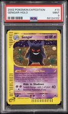 Pokémon TCG Gengar Holo Rare Expedition Base Set 13/165 2002 PSA 9 on eBay