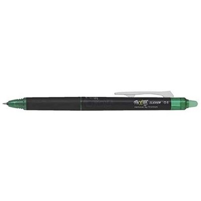 Pilot Pen 2278004 - FriXion Point Clicker, 0.5 mm, grün, 1 Stück