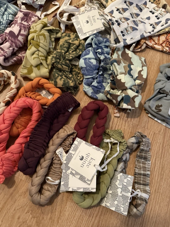 Lote de gorros y diademas de algodón orgánico Kate Quinn Foto 3 de 4